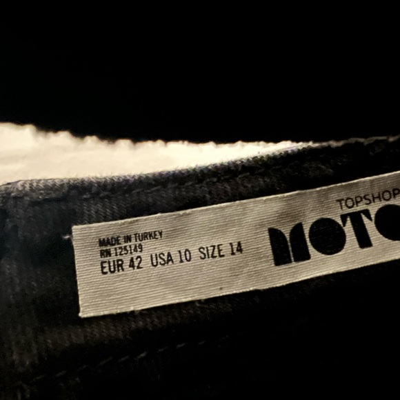 TOPSHOP denim mini skirt - Picture 5 of 6